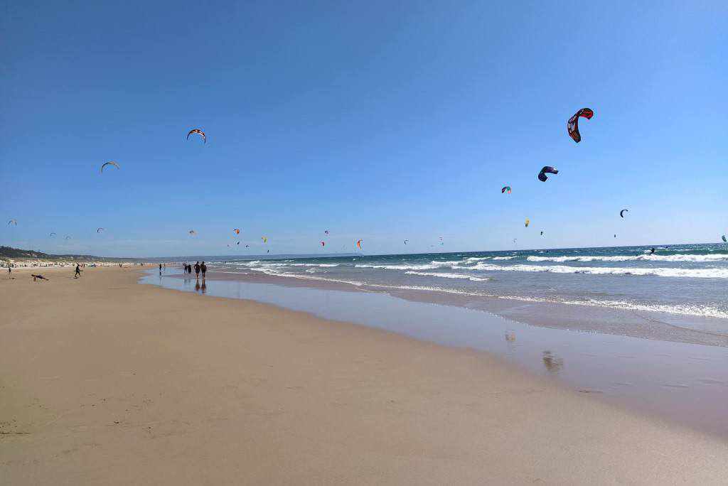 Aula de Kitesurf na Caparica